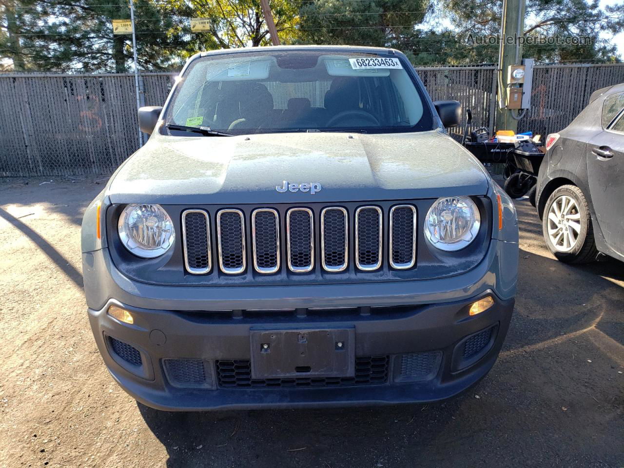 2017 Jeep Renegade Sport Charcoal vin: ZACCJBAB5HPE43191