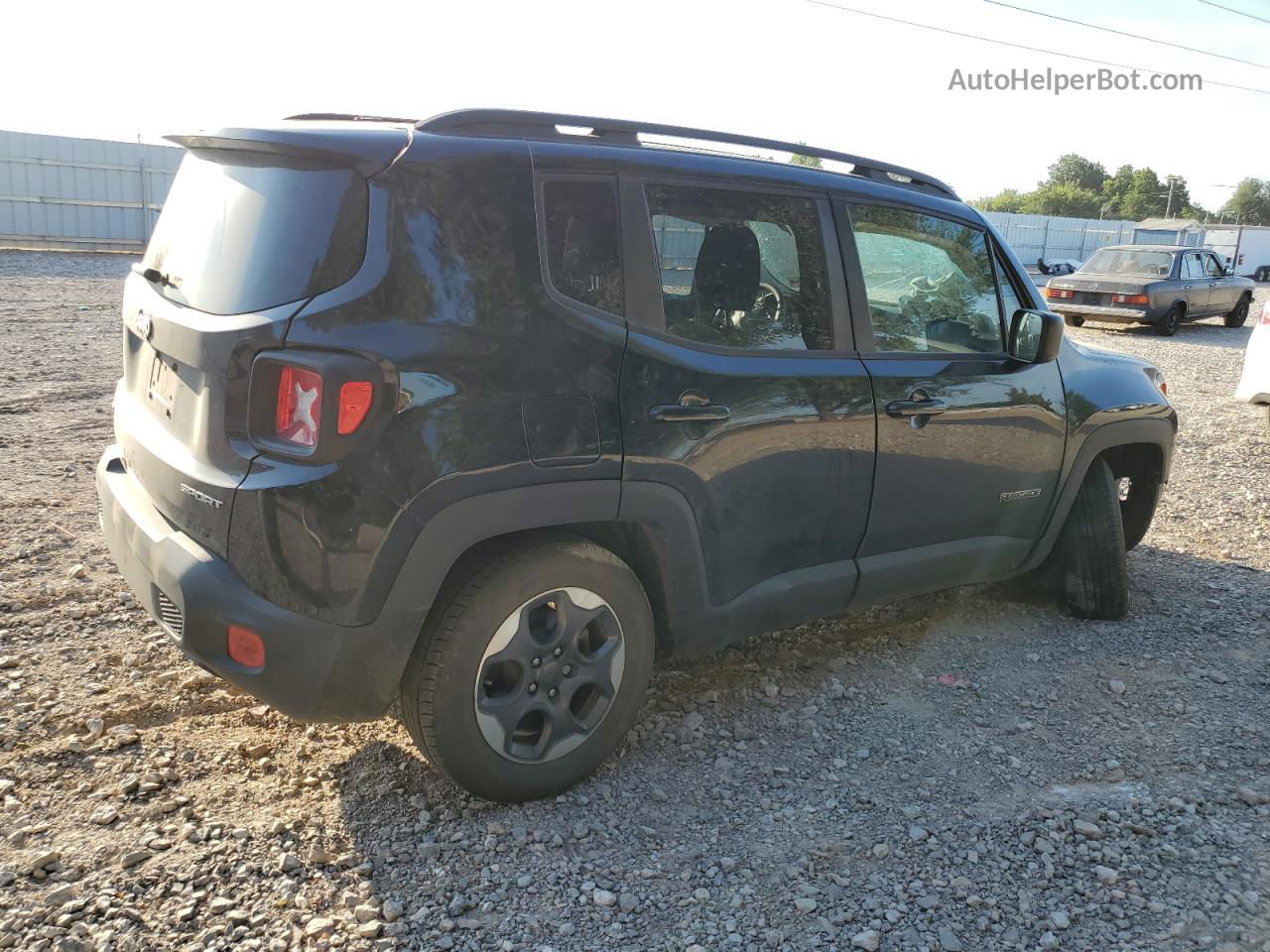 2017 Jeep Renegade Sport Черный vin: ZACCJBAB5HPG63687