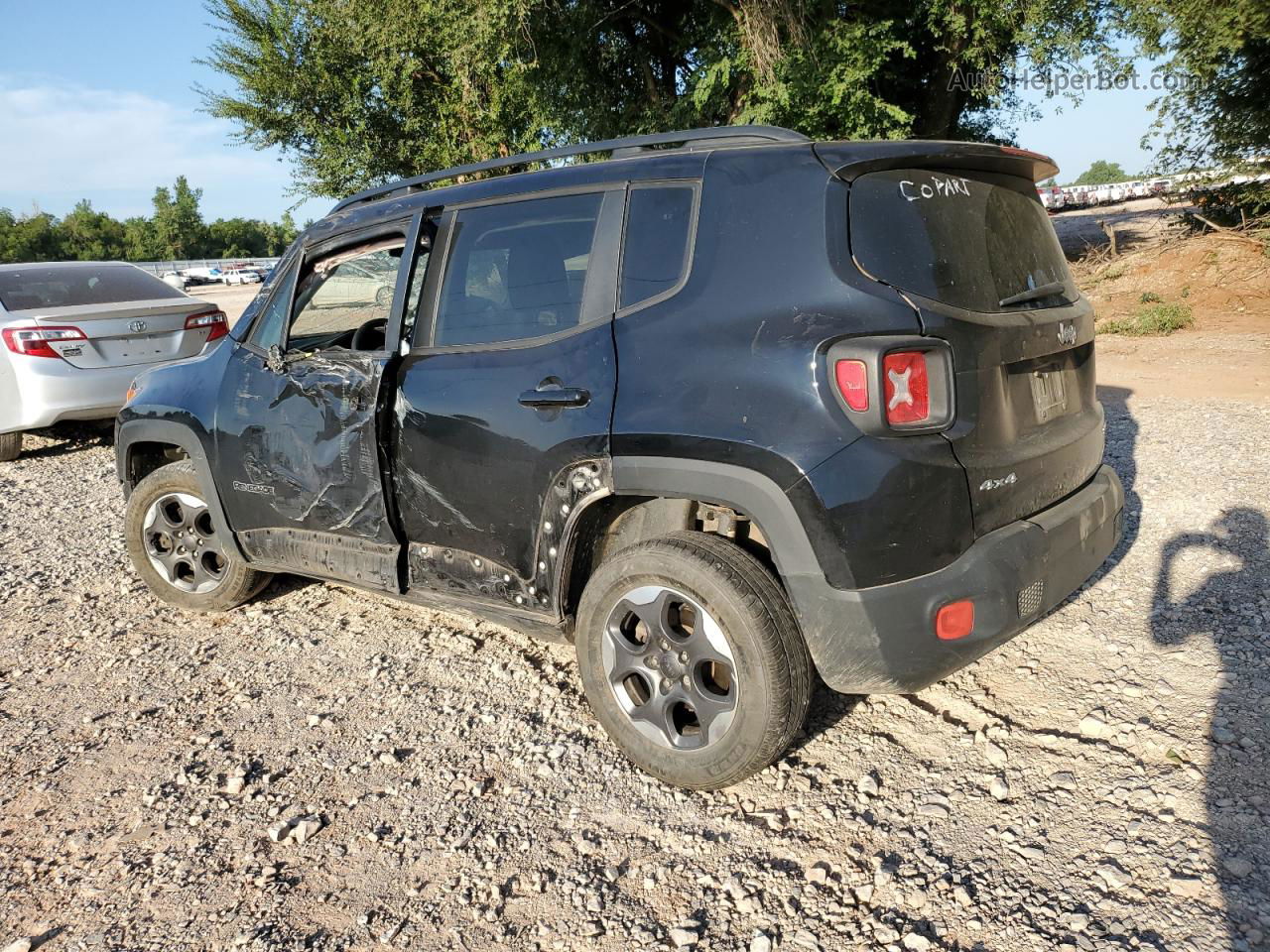 2017 Jeep Renegade Sport Черный vin: ZACCJBAB5HPG63687