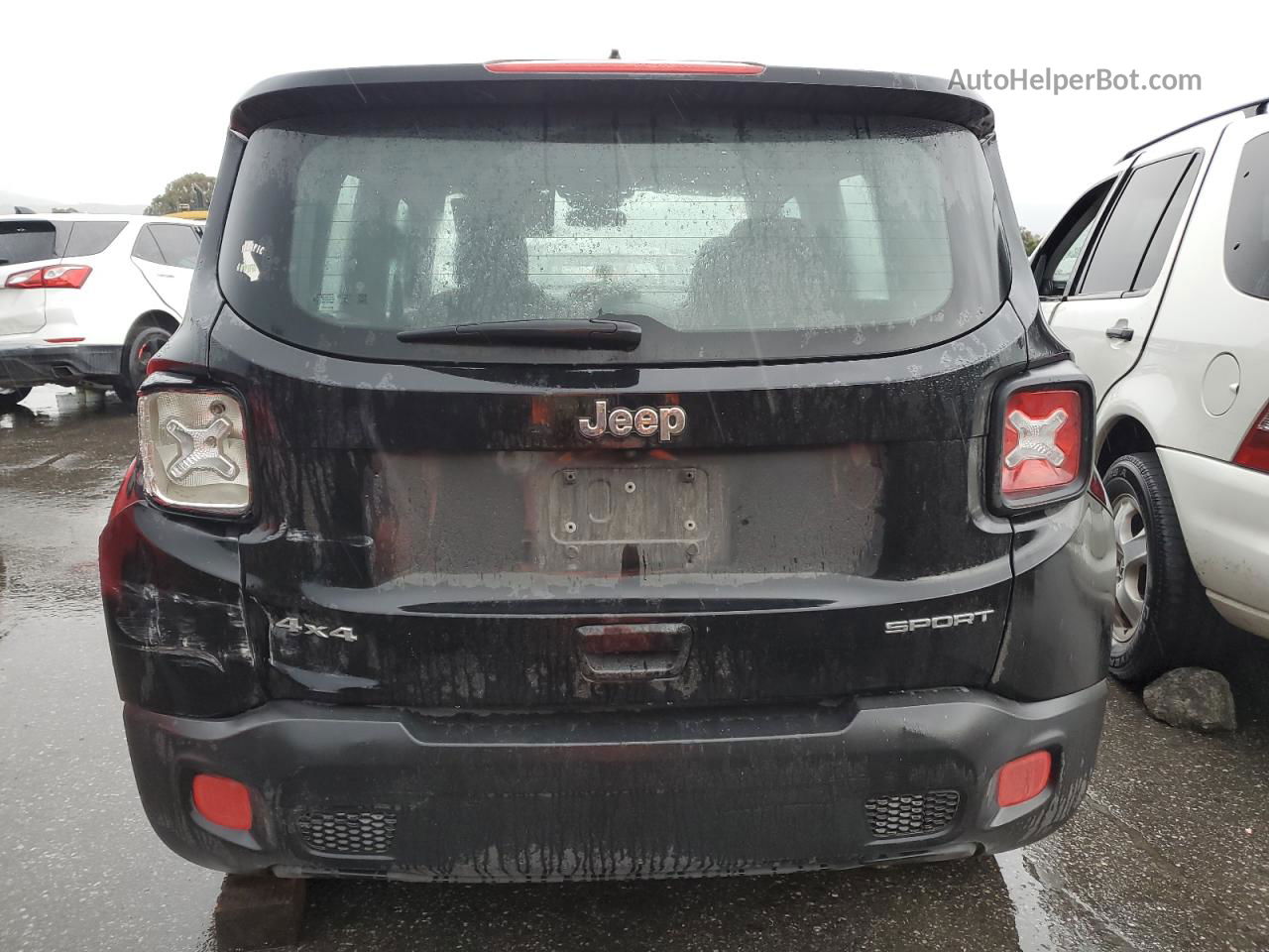 2018 Jeep Renegade Sport Black vin: ZACCJBAB5JPG99708