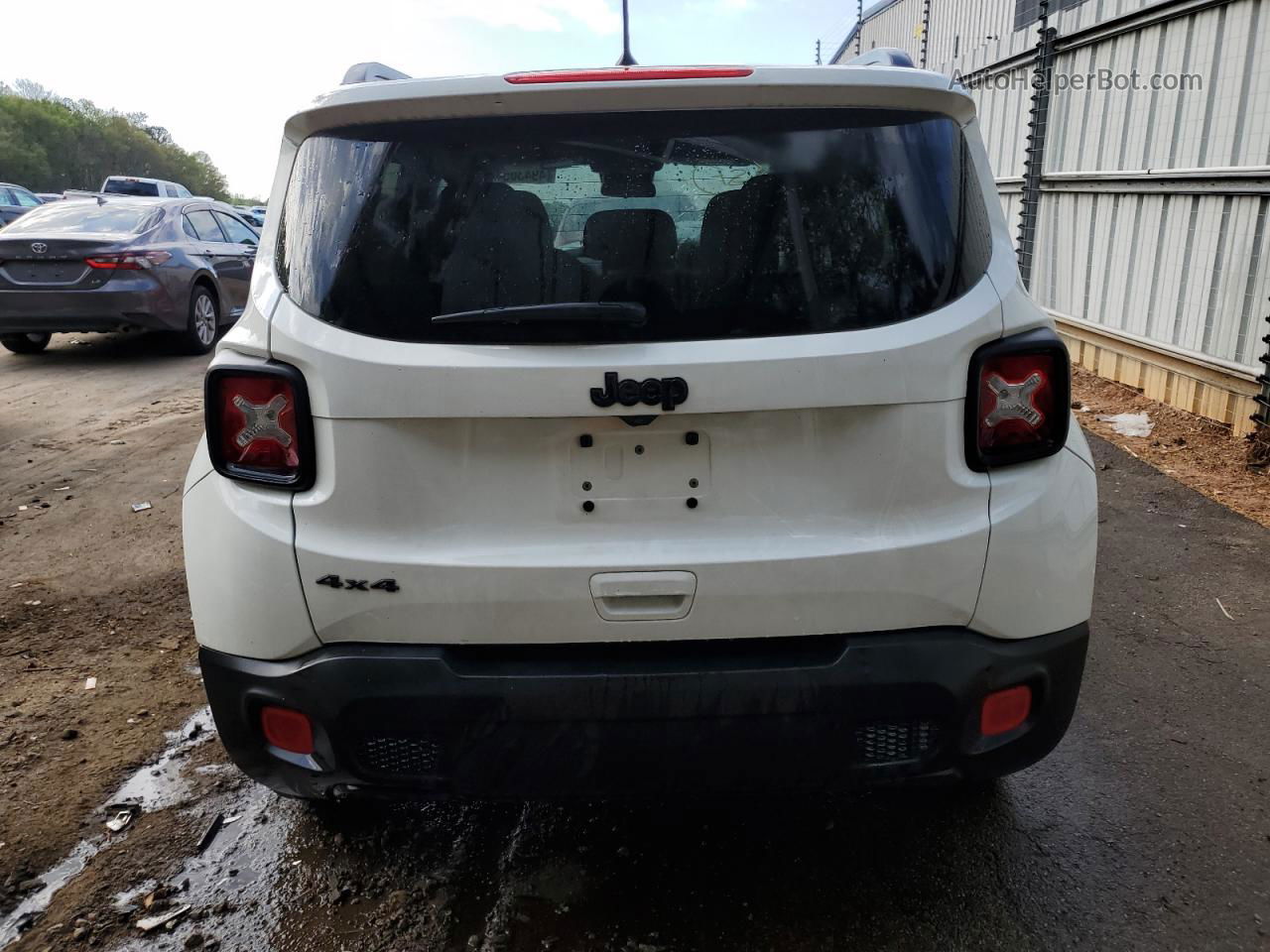 2018 Jeep Renegade Sport White vin: ZACCJBAB5JPH38006