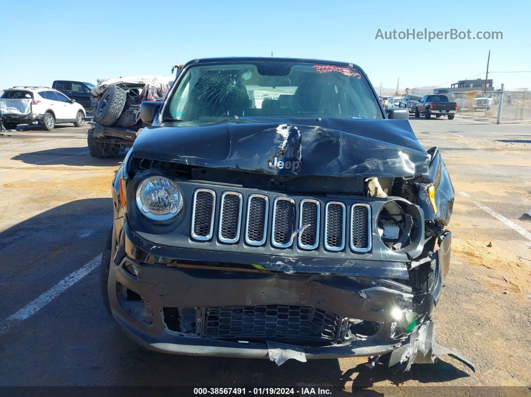 2018 Jeep Renegade Sport 4x4 Black vin: ZACCJBAB5JPH95225