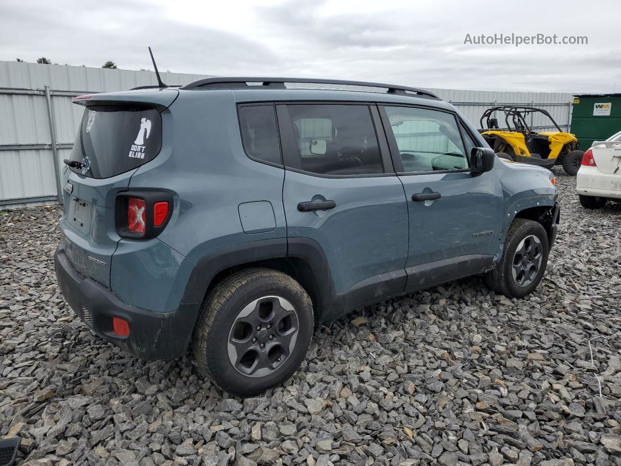 2018 Jeep Renegade Sport Серый vin: ZACCJBAB5JPJ01906