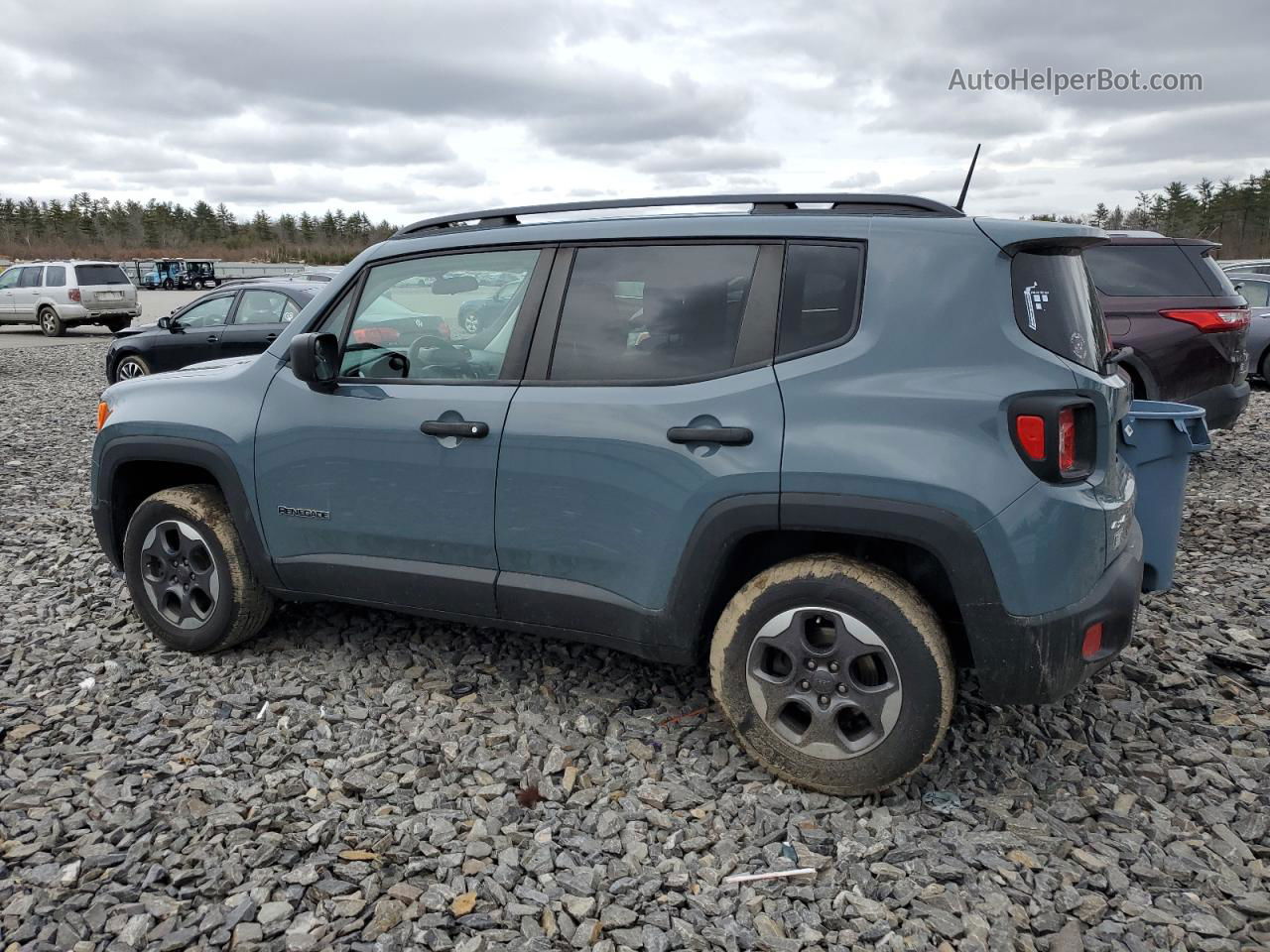 2018 Jeep Renegade Sport Серый vin: ZACCJBAB5JPJ01906