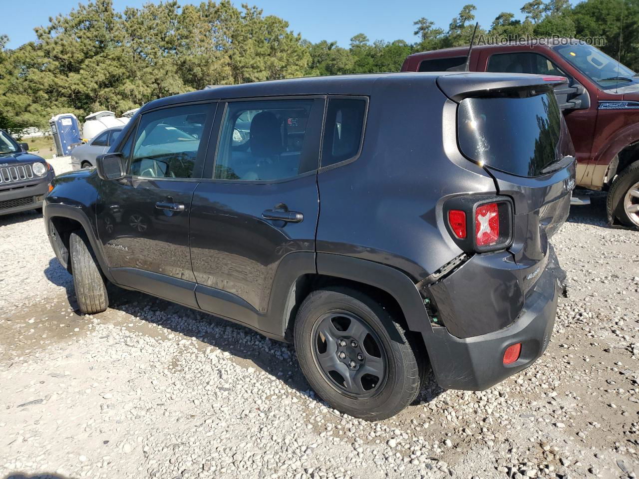 2018 Jeep Renegade Sport Gray vin: ZACCJBAB5JPJ36283