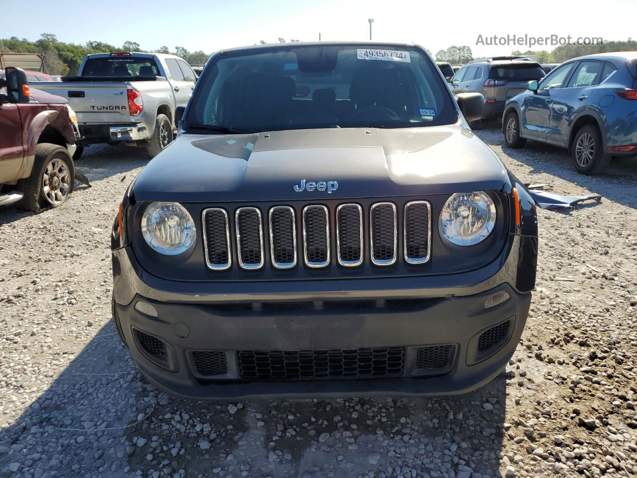 2018 Jeep Renegade Sport Gray vin: ZACCJBAB5JPJ36283