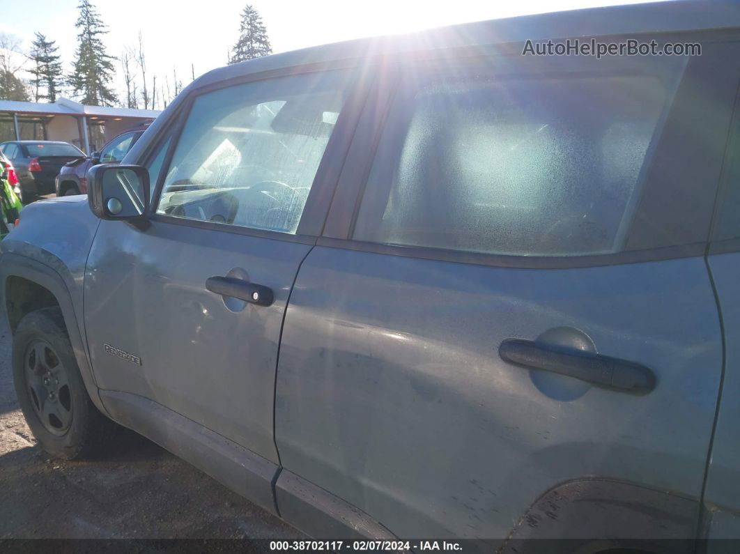 2018 Jeep Renegade Sport 4x4 Gray vin: ZACCJBAB5JPJ43444