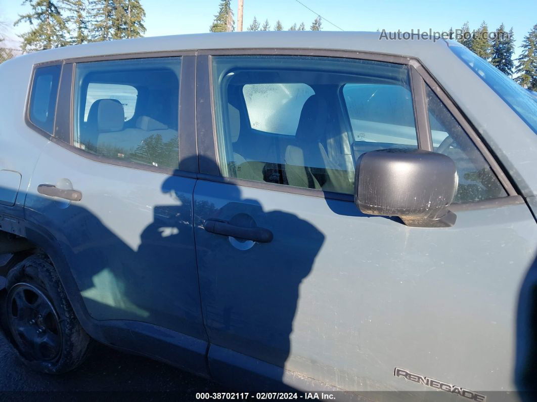 2018 Jeep Renegade Sport 4x4 Gray vin: ZACCJBAB5JPJ43444