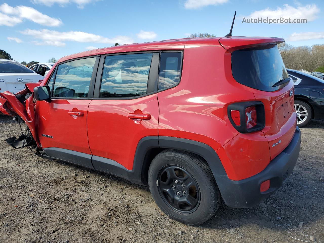 2017 Jeep Renegade Sport Red vin: ZACCJBAB6HPG18919