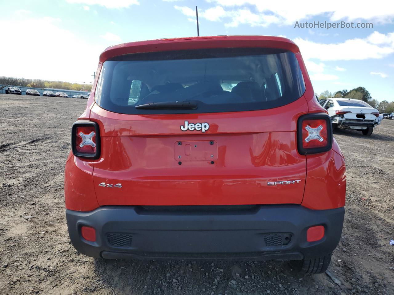 2017 Jeep Renegade Sport Red vin: ZACCJBAB6HPG18919