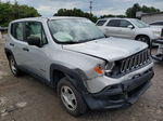 2017 Jeep Renegade Sport Silver vin: ZACCJBAB7HPF02080