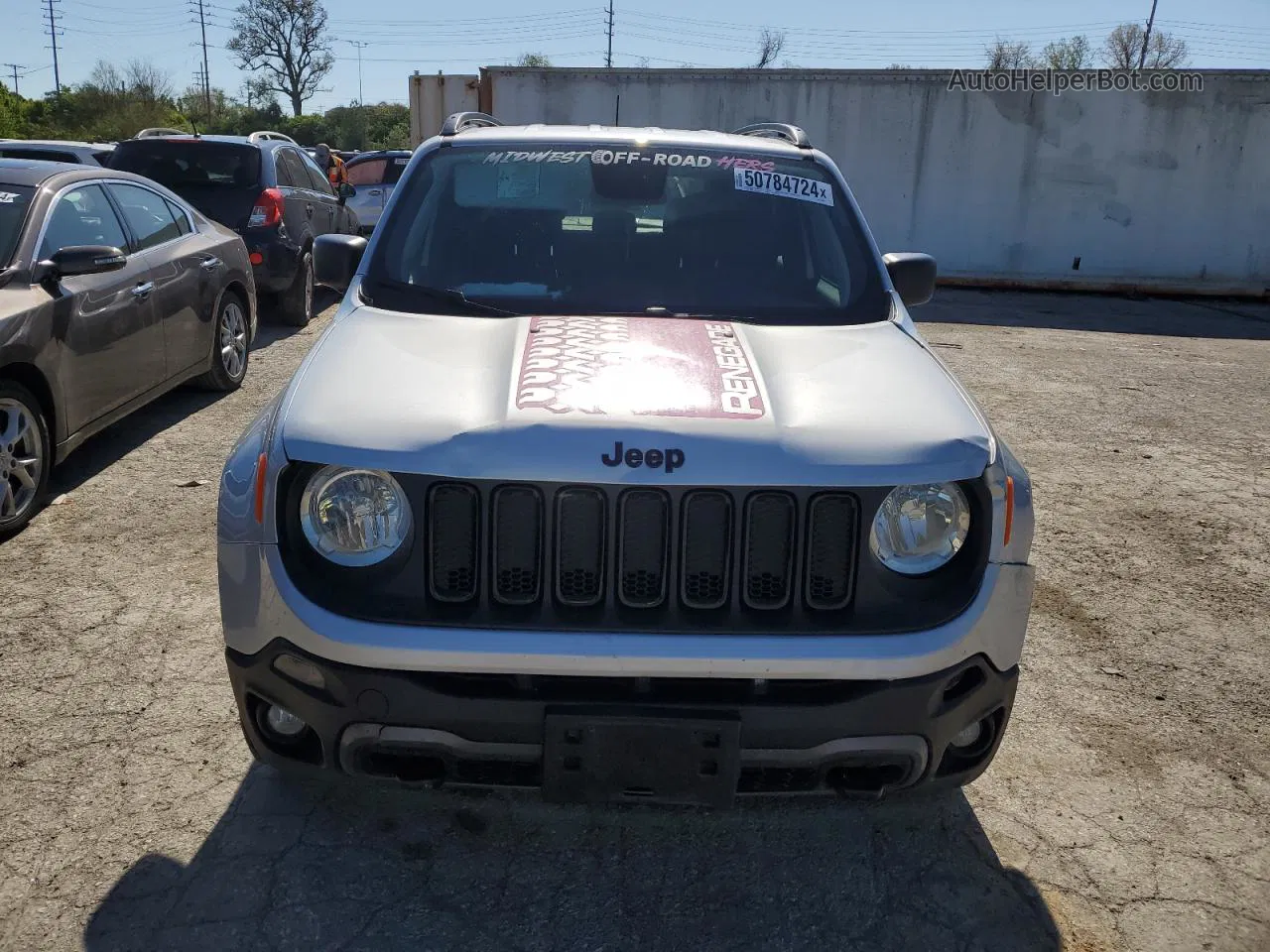 2018 Jeep Renegade Sport Серебряный vin: ZACCJBAB7JPH38833