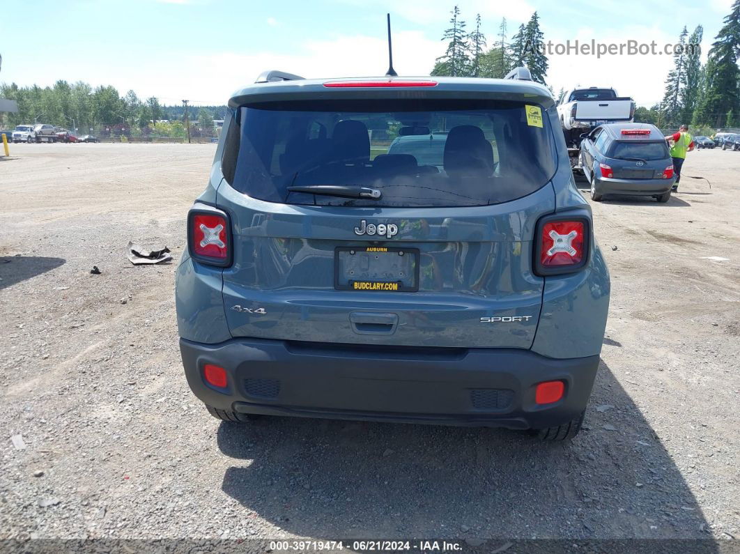 2018 Jeep Renegade Sport 4x4 Gray vin: ZACCJBAB7JPJ22028