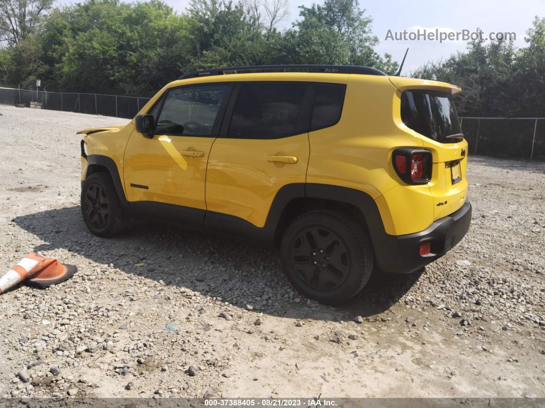 2018 Jeep Renegade Upland Edition Yellow vin: ZACCJBAB8JPH38470