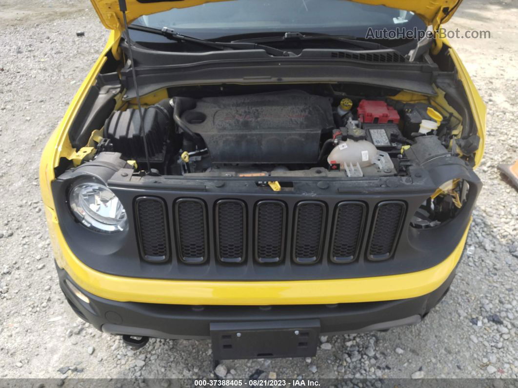 2018 Jeep Renegade Upland Edition Yellow vin: ZACCJBAB8JPH38470