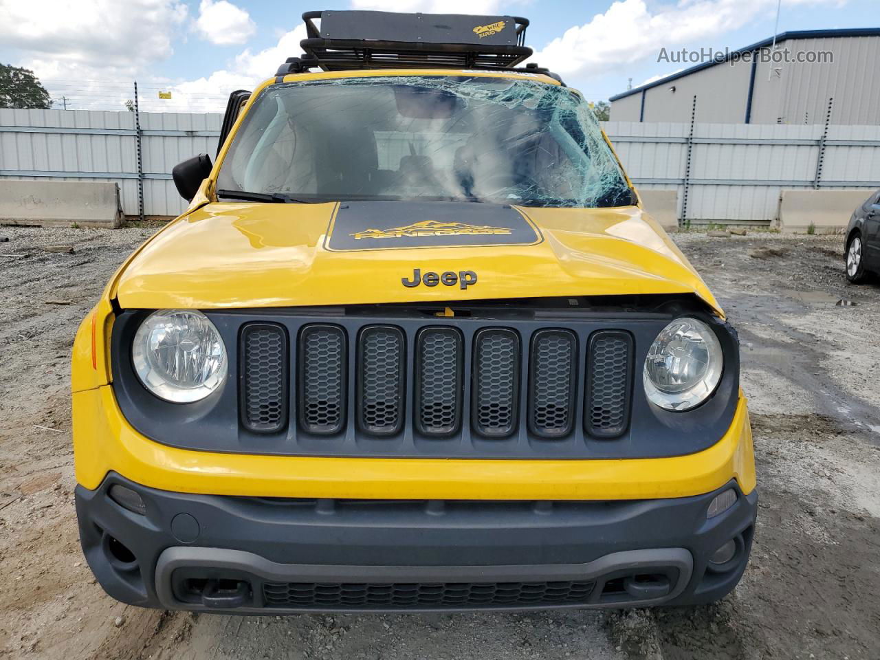 2018 Jeep Renegade Sport Yellow vin: ZACCJBAB8JPH65555