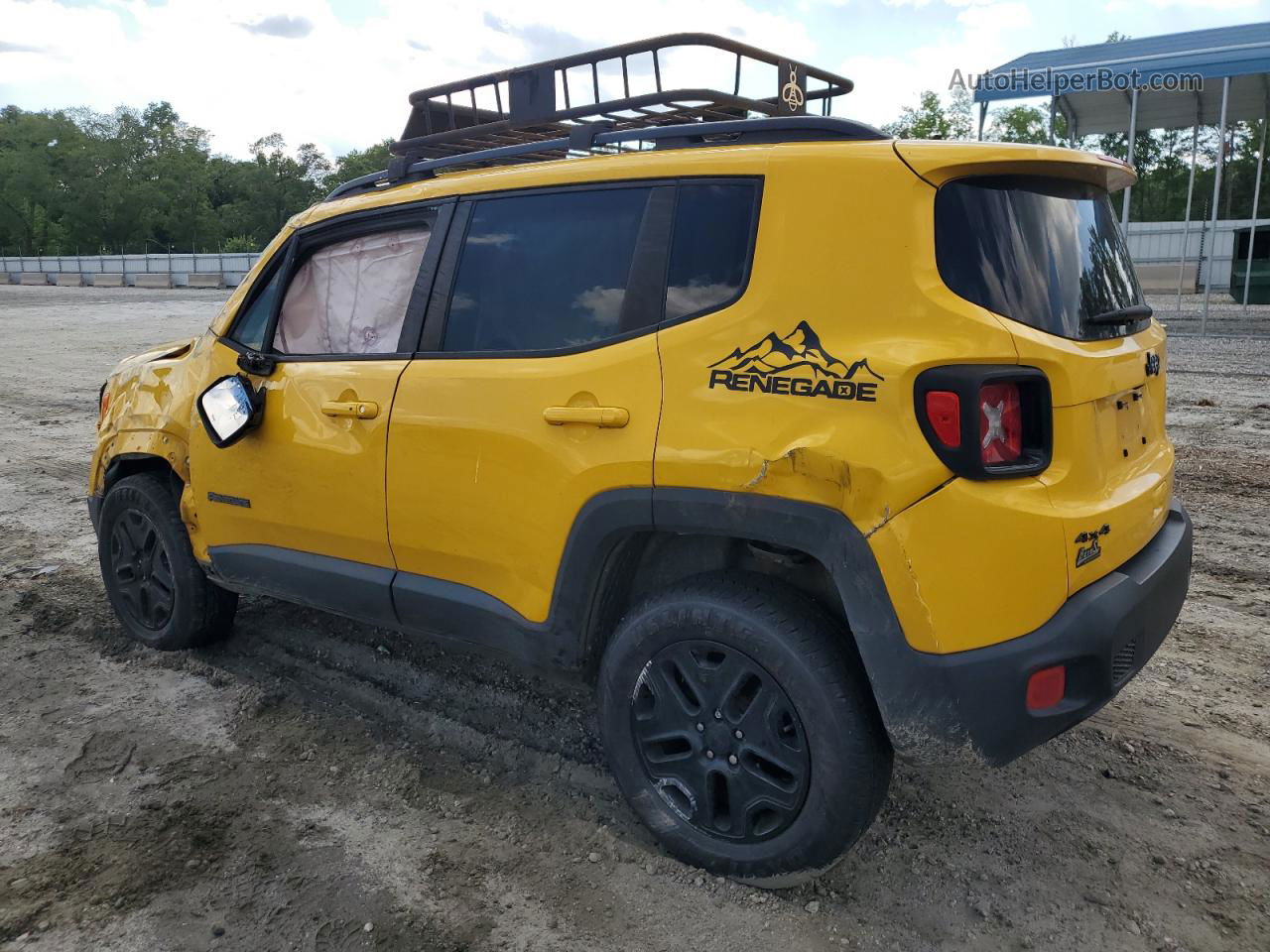 2018 Jeep Renegade Sport Yellow vin: ZACCJBAB8JPH65555