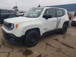 2017 Jeep Renegade Sport White vin: ZACCJBAB9HPE90997