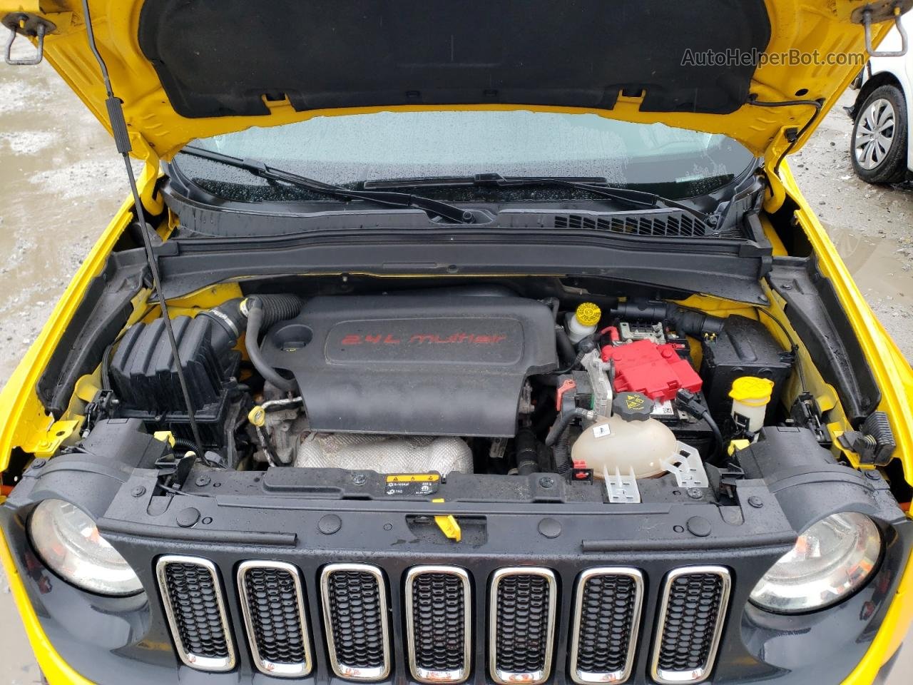 2018 Jeep Renegade Sport Yellow vin: ZACCJBABXJPH55674