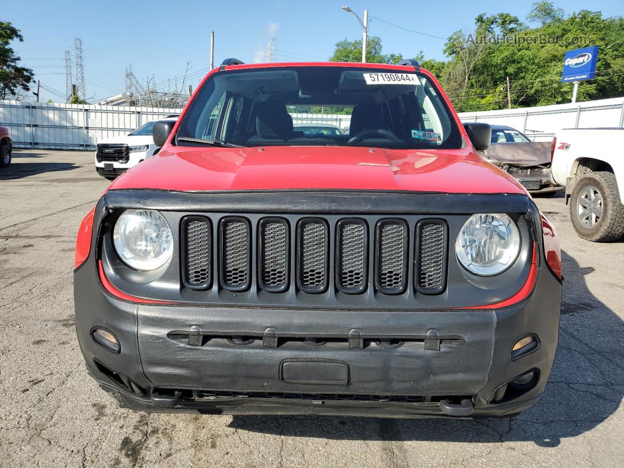 2018 Jeep Renegade Sport Red vin: ZACCJBABXJPH93275