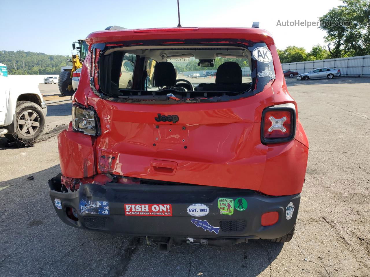 2018 Jeep Renegade Sport Red vin: ZACCJBABXJPH93275