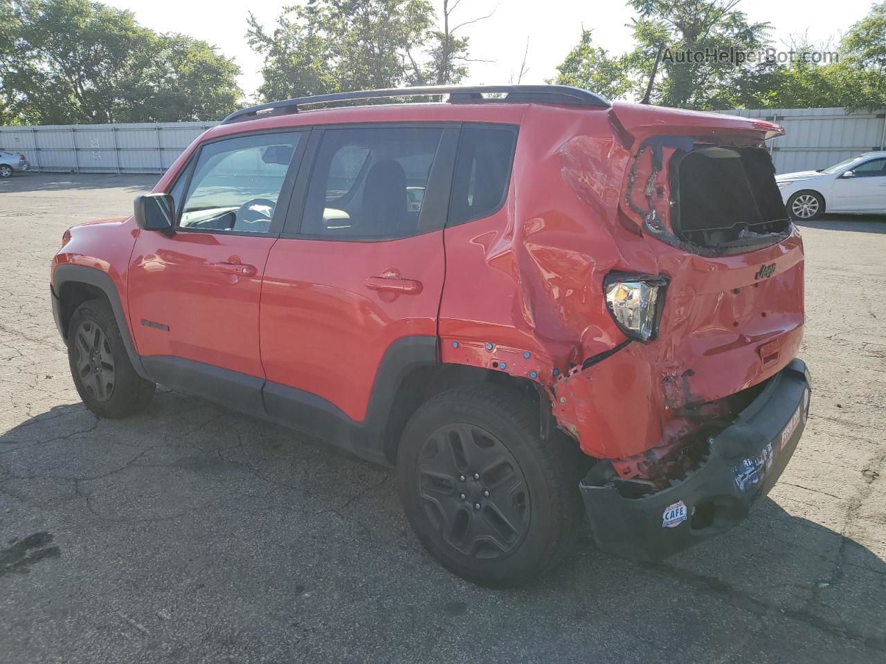 2018 Jeep Renegade Sport Red vin: ZACCJBABXJPH93275