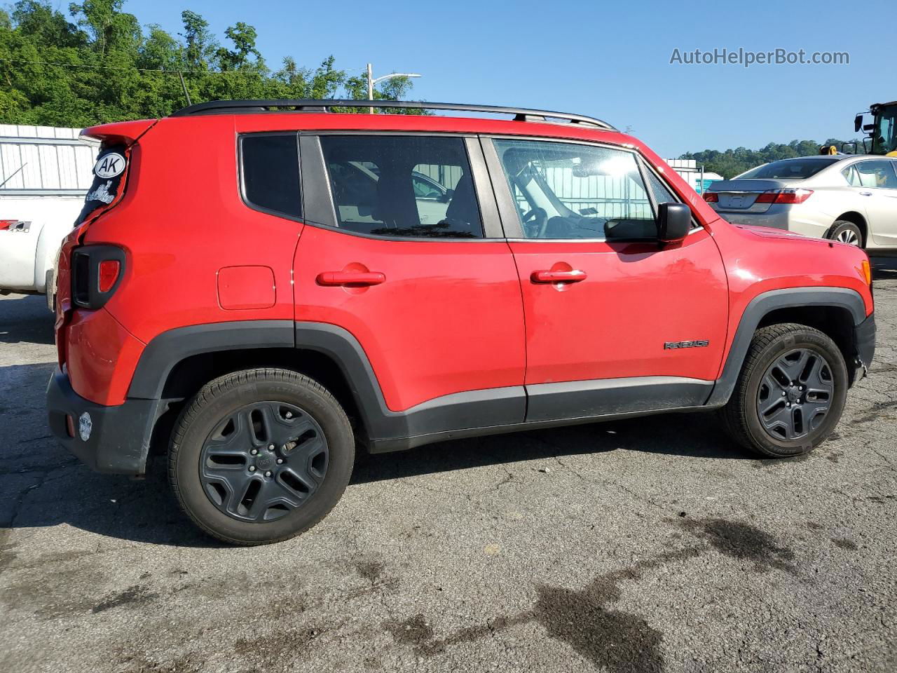 2018 Jeep Renegade Sport Red vin: ZACCJBABXJPH93275