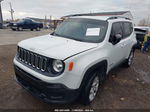 2018 Jeep Renegade Sport 4x4 White vin: ZACCJBABXJPJ52236