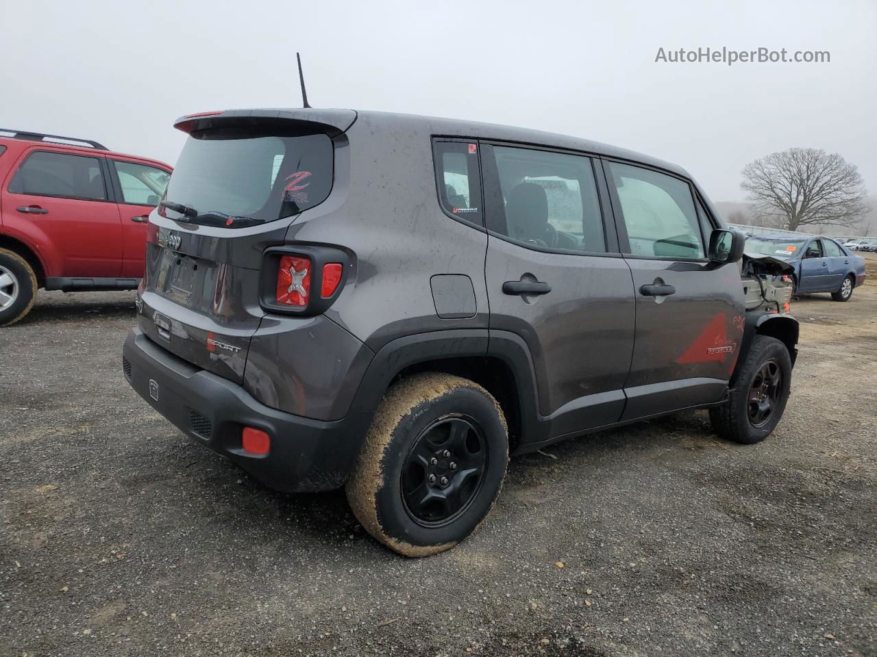 2018 Jeep Renegade Sport Charcoal vin: ZACCJBABXJPJ55380