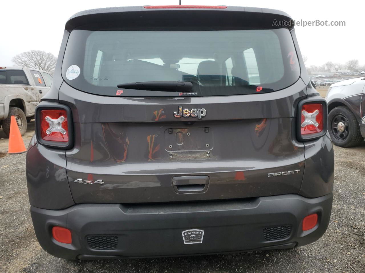 2018 Jeep Renegade Sport Charcoal vin: ZACCJBABXJPJ55380