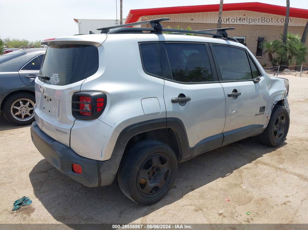 2015 Jeep Renegade Sport Gray vin: ZACCJBAH0FPB55025