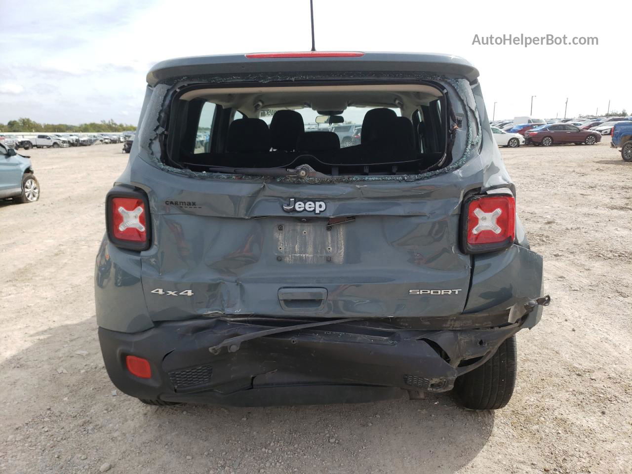 2018 Jeep Renegade Sport Серый vin: ZACCJBAH3JPJ00239