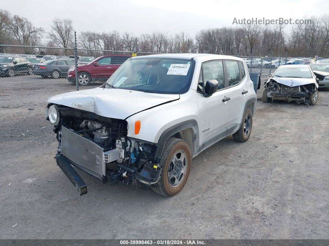 2018 Jeep Renegade Sport 4x4 Silver vin: ZACCJBAH3JPJ07109