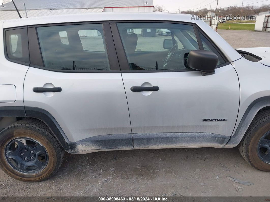 2018 Jeep Renegade Sport 4x4 Silver vin: ZACCJBAH3JPJ07109