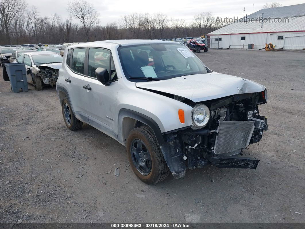 2018 Jeep Renegade Sport 4x4 Серебряный vin: ZACCJBAH3JPJ07109