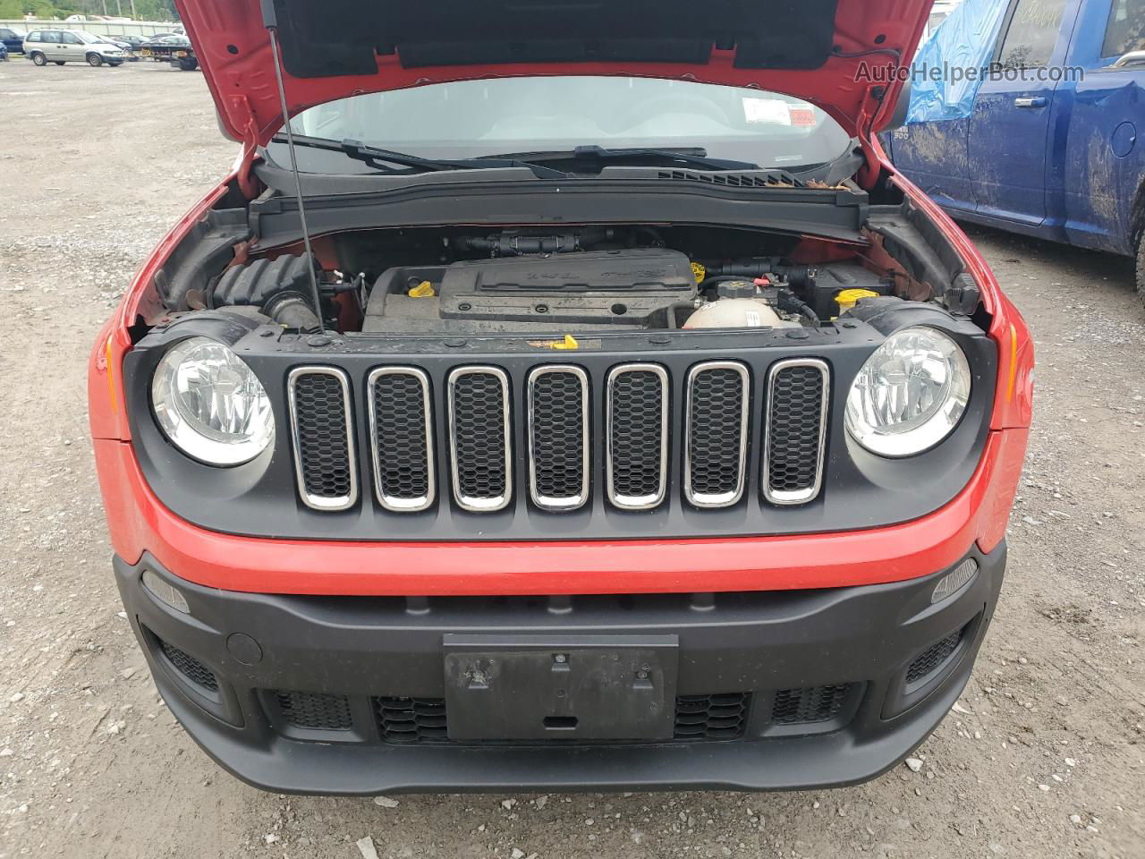 2018 Jeep Renegade Sport Красный vin: ZACCJBAH6JPH33708