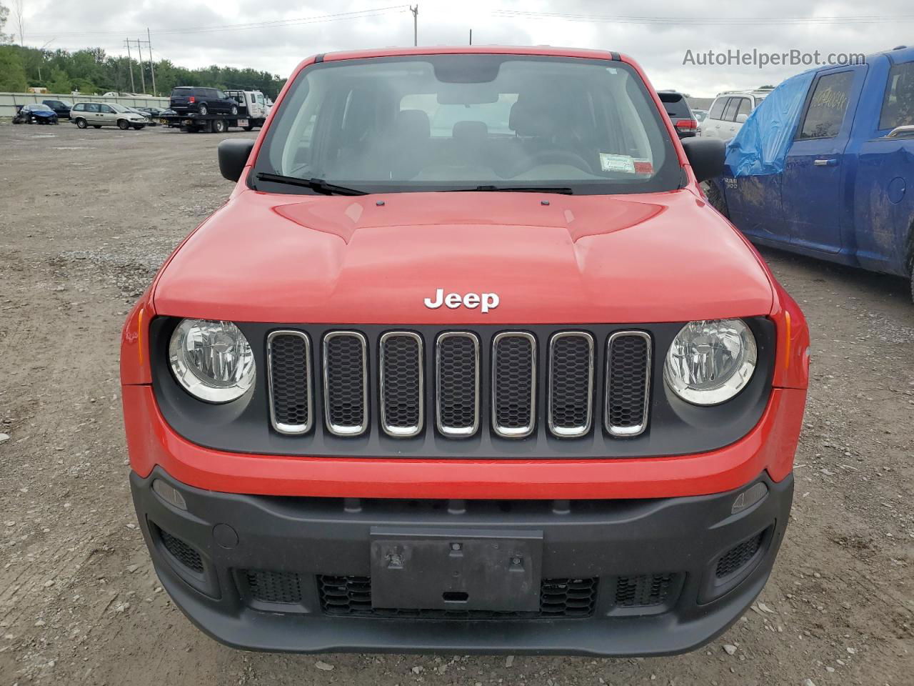 2018 Jeep Renegade Sport Красный vin: ZACCJBAH6JPH33708