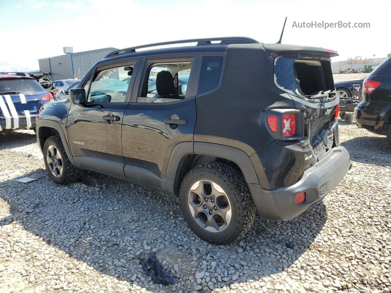 2017 Jeep Renegade Sport Black vin: ZACCJBAH7HPE89710