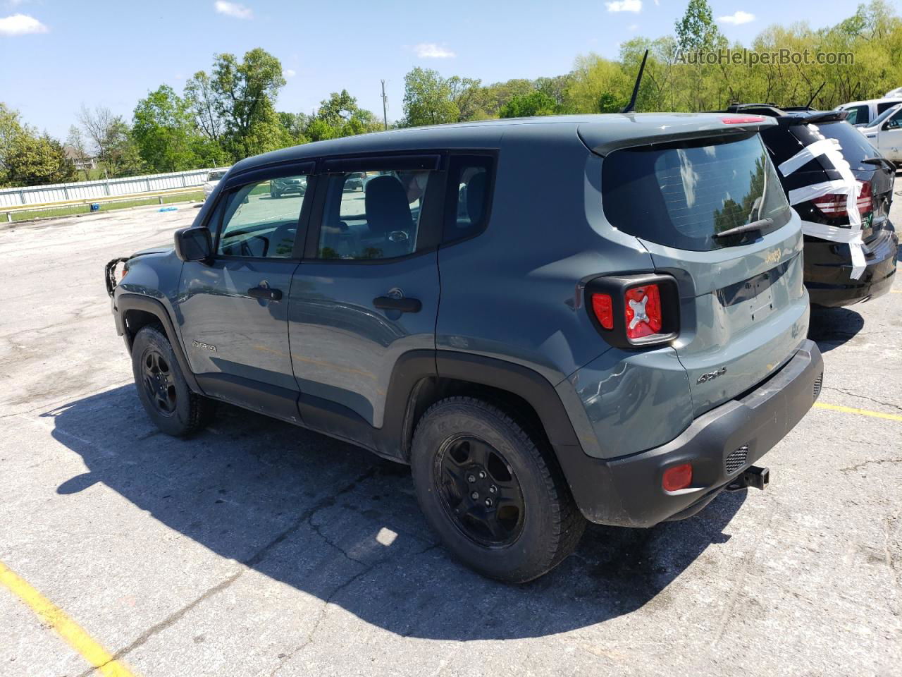 2018 Jeep Renegade Sport Gray vin: ZACCJBAH7JPH36181