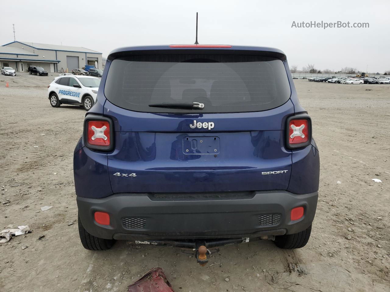 2017 Jeep Renegade Sport Blue vin: ZACCJBAH9HPG36366