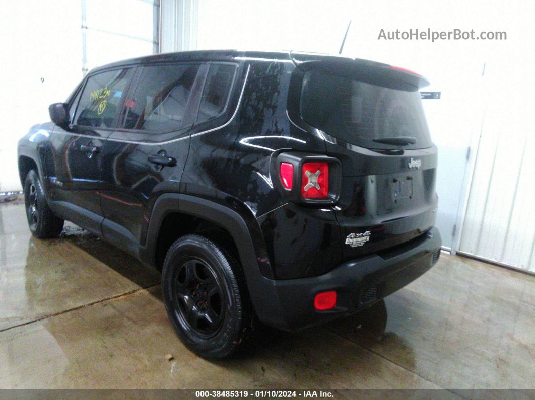 2015 Jeep Renegade Sport Black vin: ZACCJBAT0FPB52823