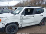 2015 Jeep Renegade Sport White vin: ZACCJBAT0FPB62910