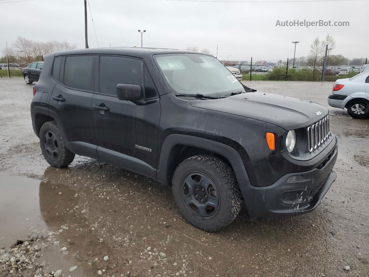 2015 Jeep Renegade Sport Black vin: ZACCJBAT1FPB47834