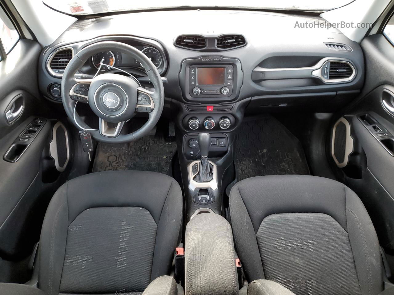 2015 Jeep Renegade Sport White vin: ZACCJBAT3FPC40838