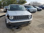 2015 Jeep Renegade Sport Silver vin: ZACCJBAT5FPB23956