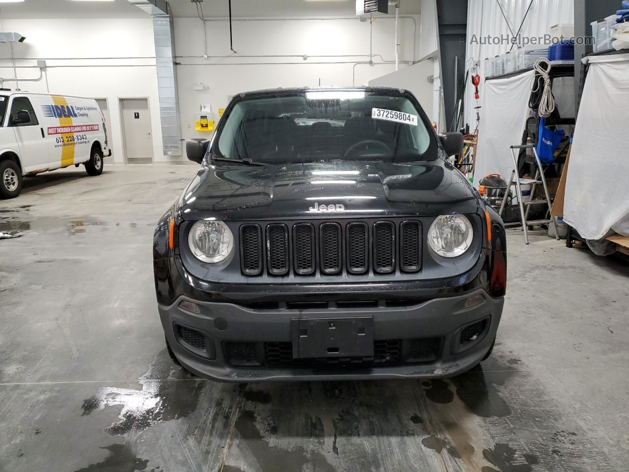 2015 Jeep Renegade Sport Black vin: ZACCJBAT5FPC42901