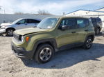 2015 Jeep Renegade Sport Green vin: ZACCJBAT6FPB77895