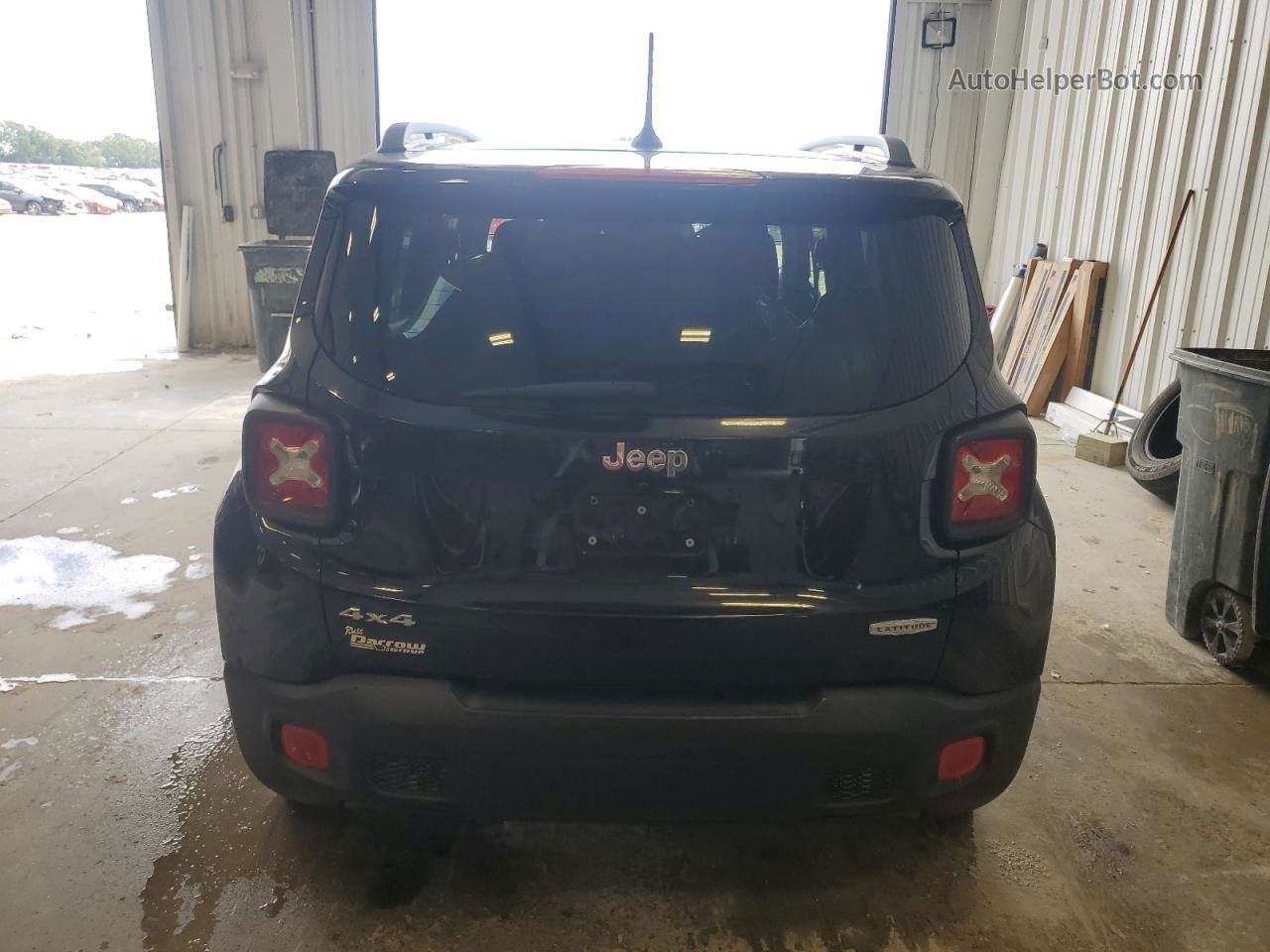 2017 Jeep Renegade Latitude Black vin: ZACCJBBB0HPE44070