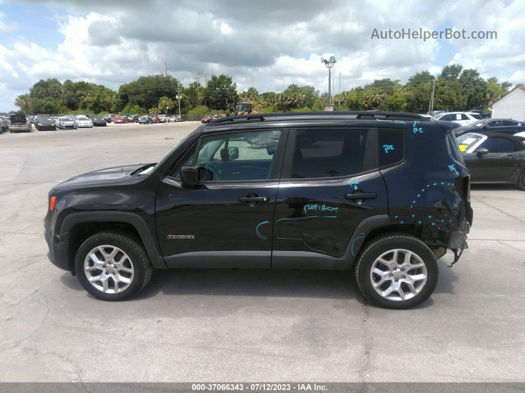 2017 Jeep Renegade Latitude Black vin: ZACCJBBB0HPE87257