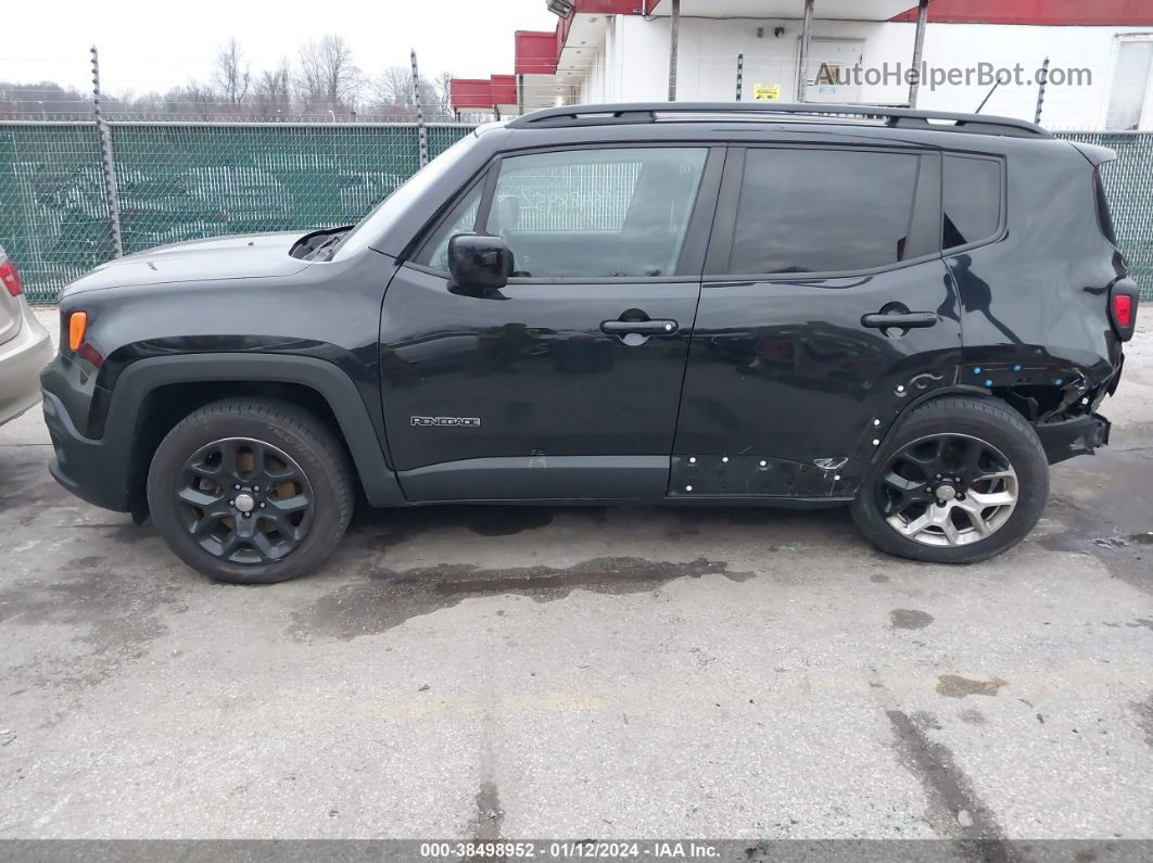 2017 Jeep Renegade Latitude 4x4 Black vin: ZACCJBBB0HPF68842